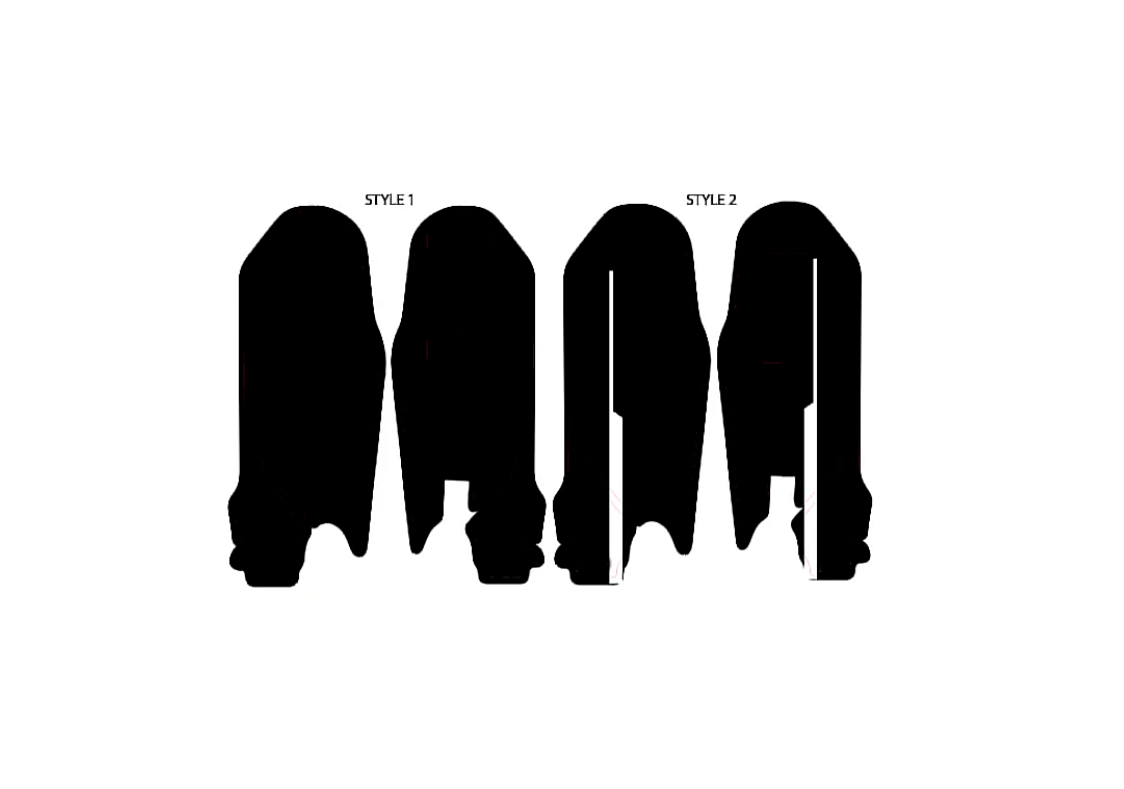 Ultra Bee Fork Guard Decals