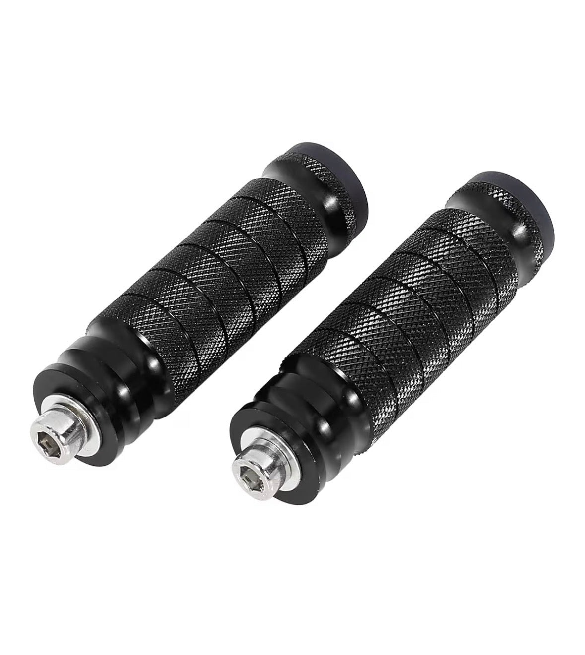 Black Surron/Talaria/Ultra Bee/Eride Footlock/Super73 Pegs (Set of 2)