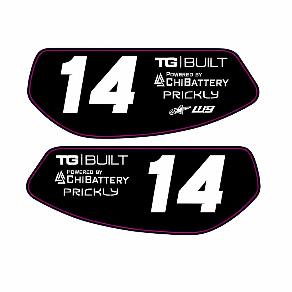Super 73 ZX/RX/S-Series Battery Decals
