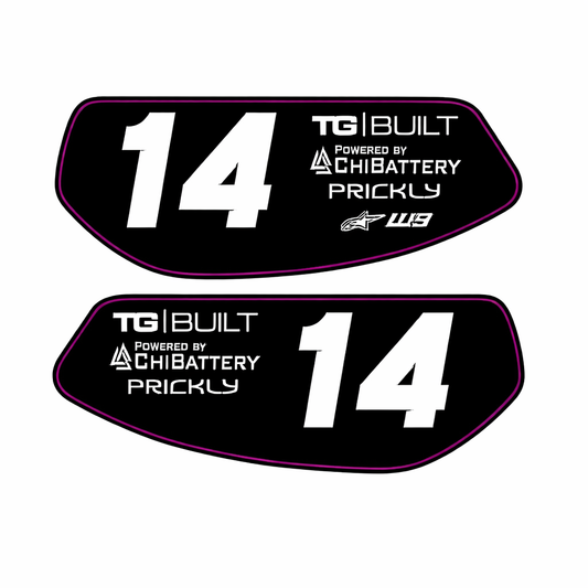 Super 73 ZX/RX/S-Series Battery Decals