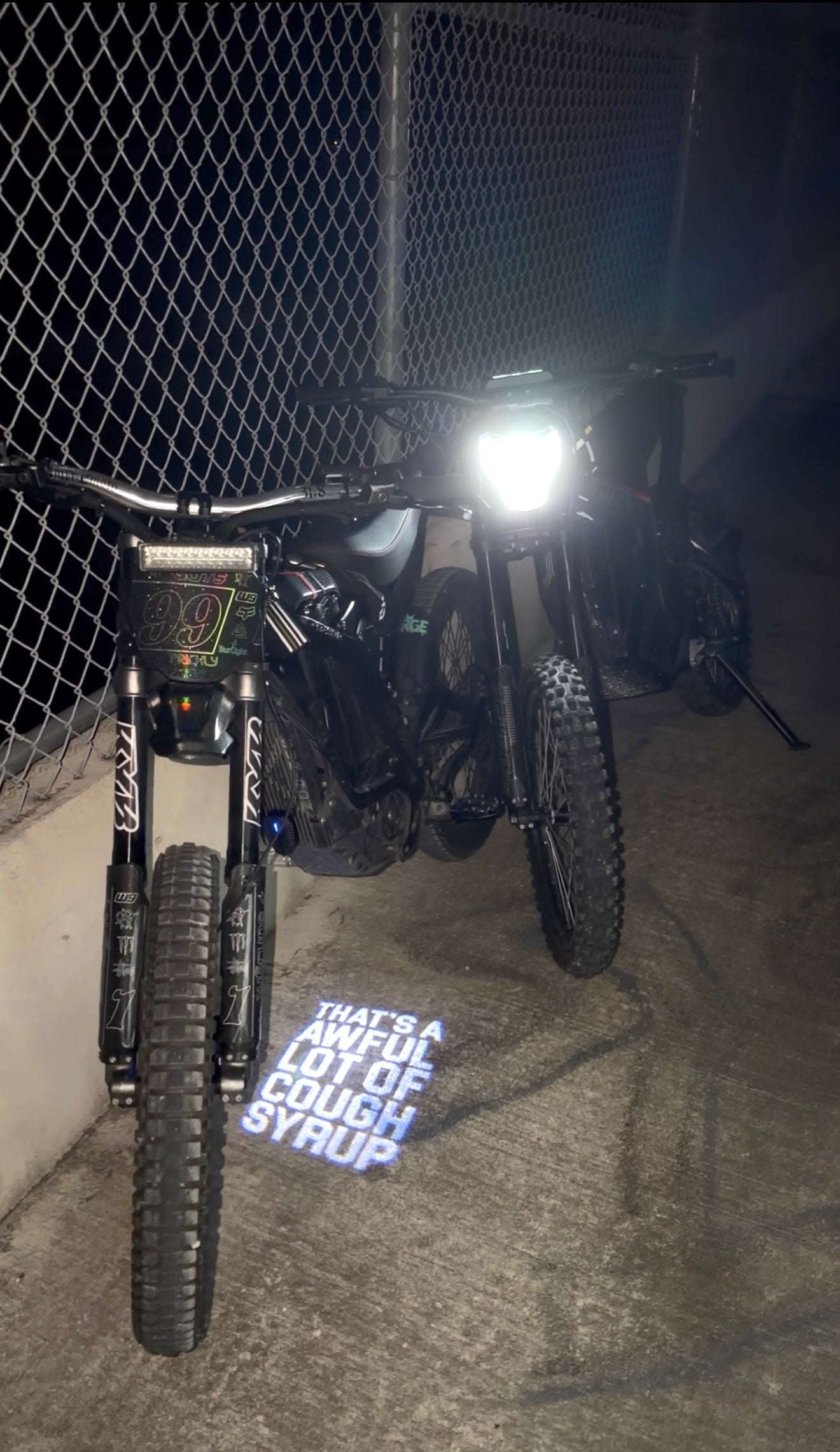 Pre-Made Logo Lights Swappable