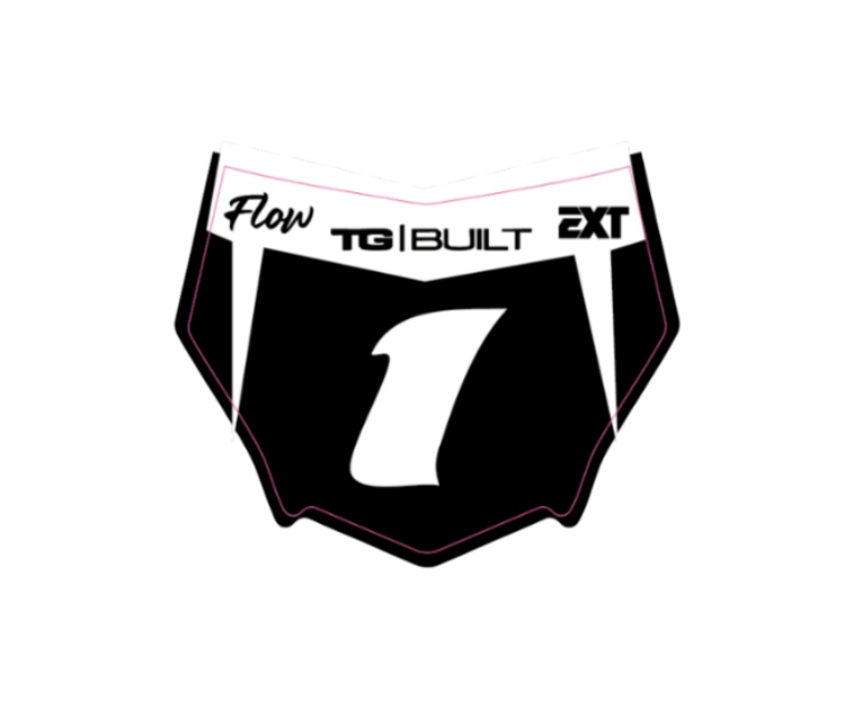 Motocutz Plate Decal