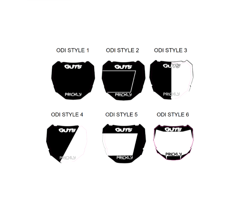 ODI Plate Decal