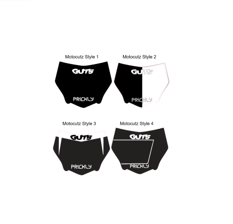 Motocutz Plate Decal