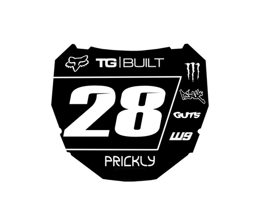 ODI Plate Decal
